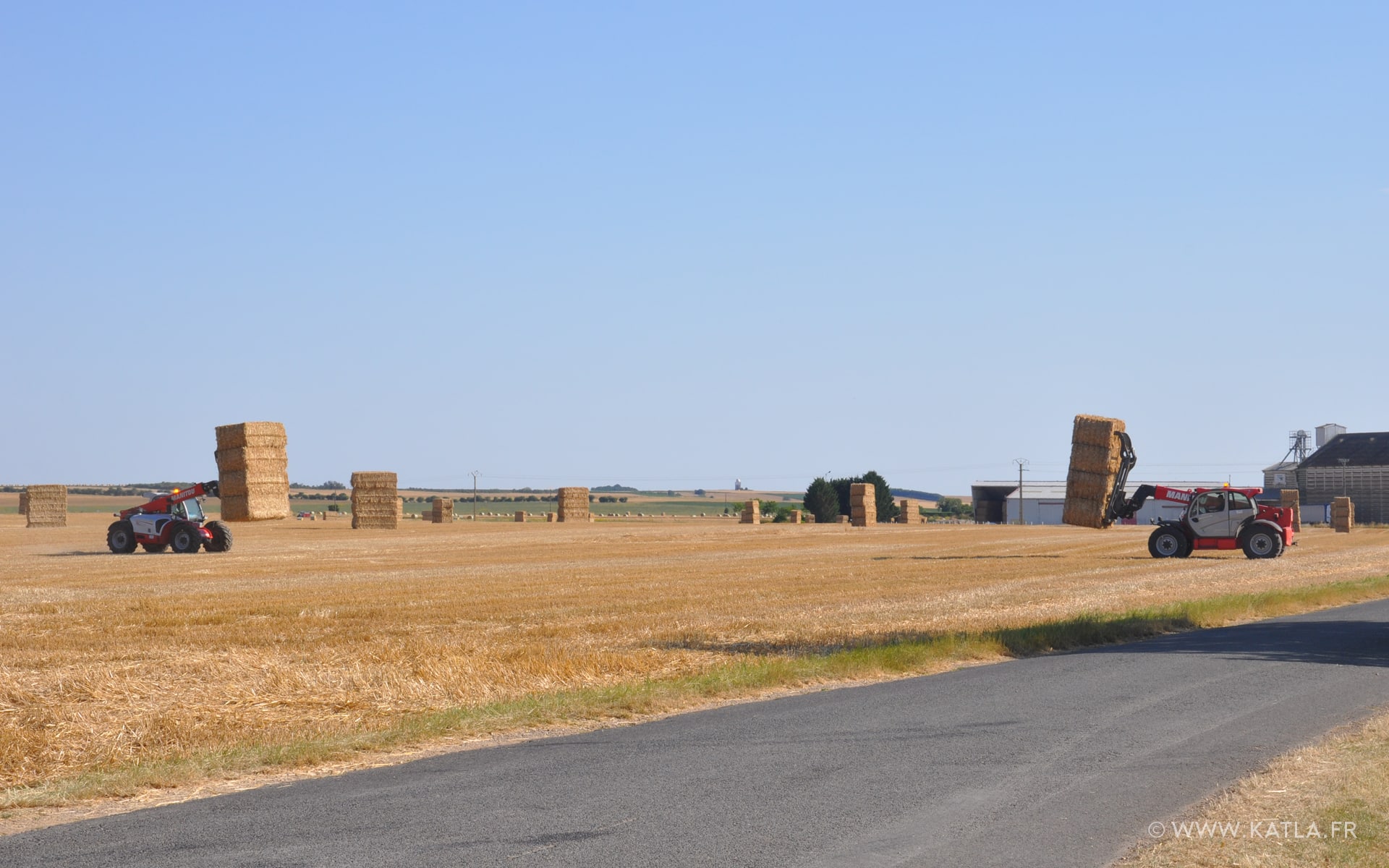 Negoce et vente de fourrage et paille dans la vienne