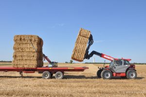 Ramassage de la Paille et du Fourrage